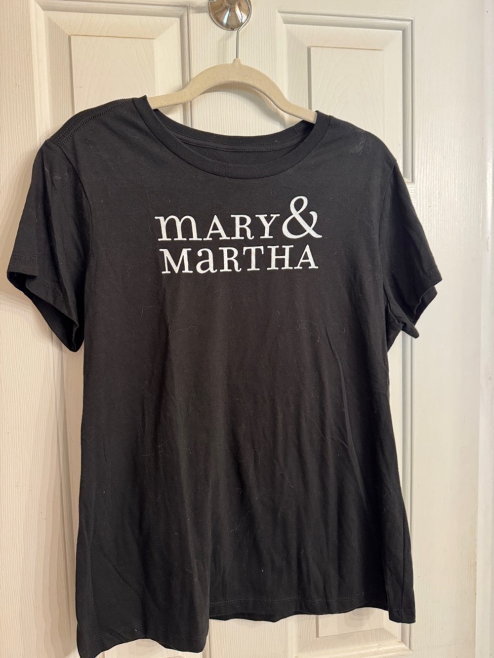 Black Short Sleeve Logo Tee